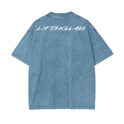 LiftingLab Oversize Snow Washed T-Shirt (Unisex)