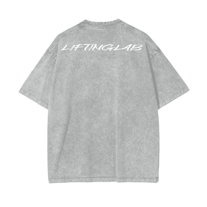 LiftingLab Oversize Snow Washed T-Shirt (Unisex)