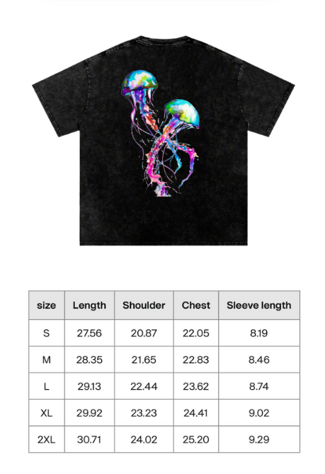 Jellyfish Oversize Tee
