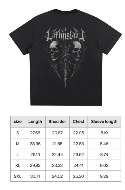 Oversized Skull Tee