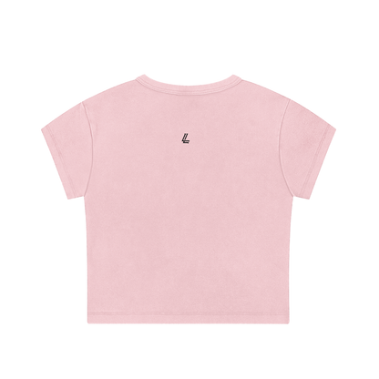 Snow Washed Crop Top