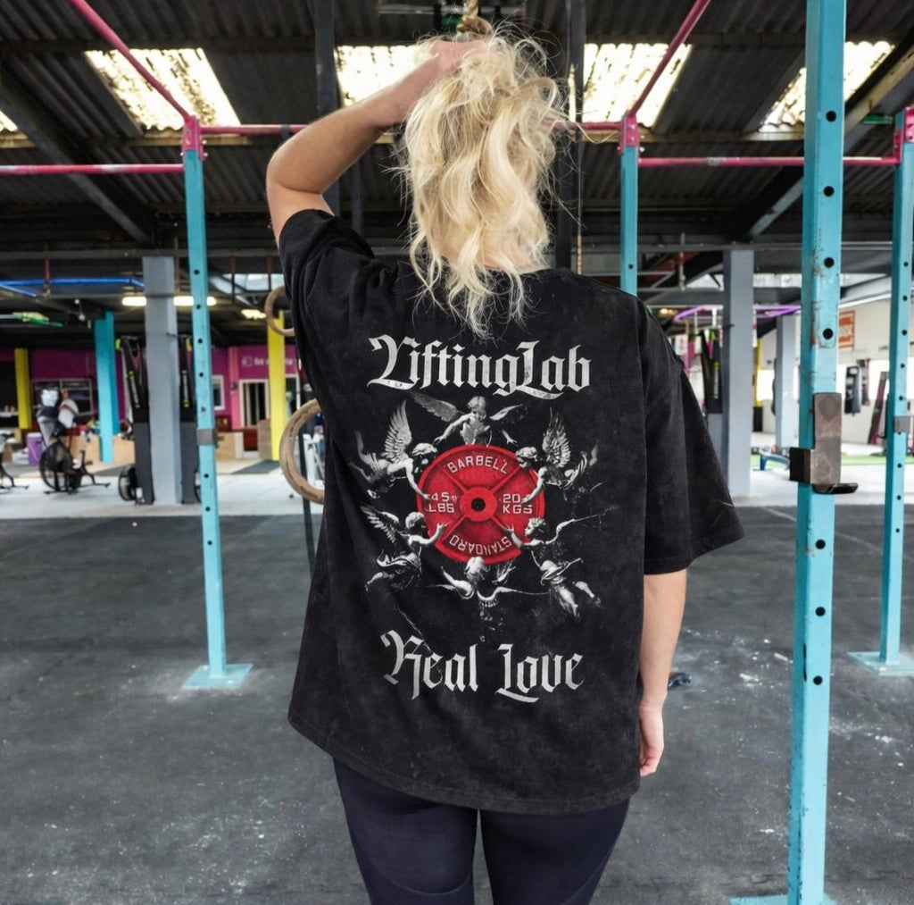 REAL LOVE GRAPHIC OVERSIZE TEE