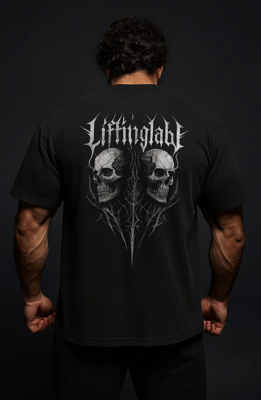 Oversized Skull Tee