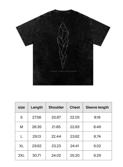 Forged Under Pressure Oversized Tee
