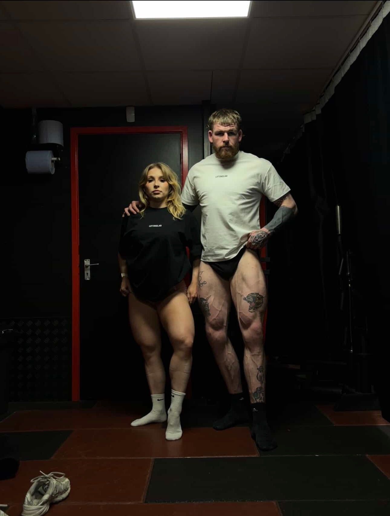 LiftingLab Uniform Tee — Black