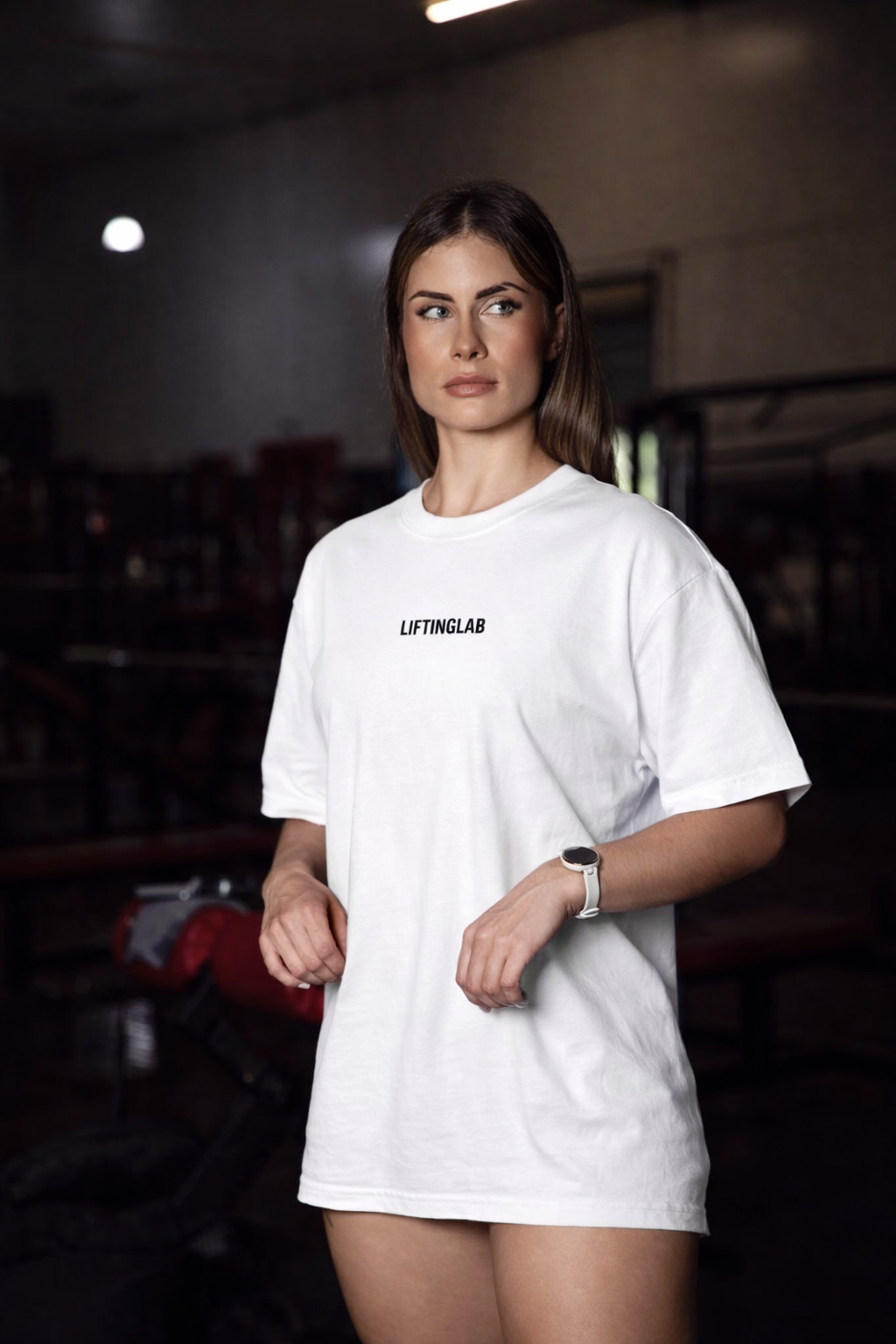 LiftingLab Uniform Tee — White