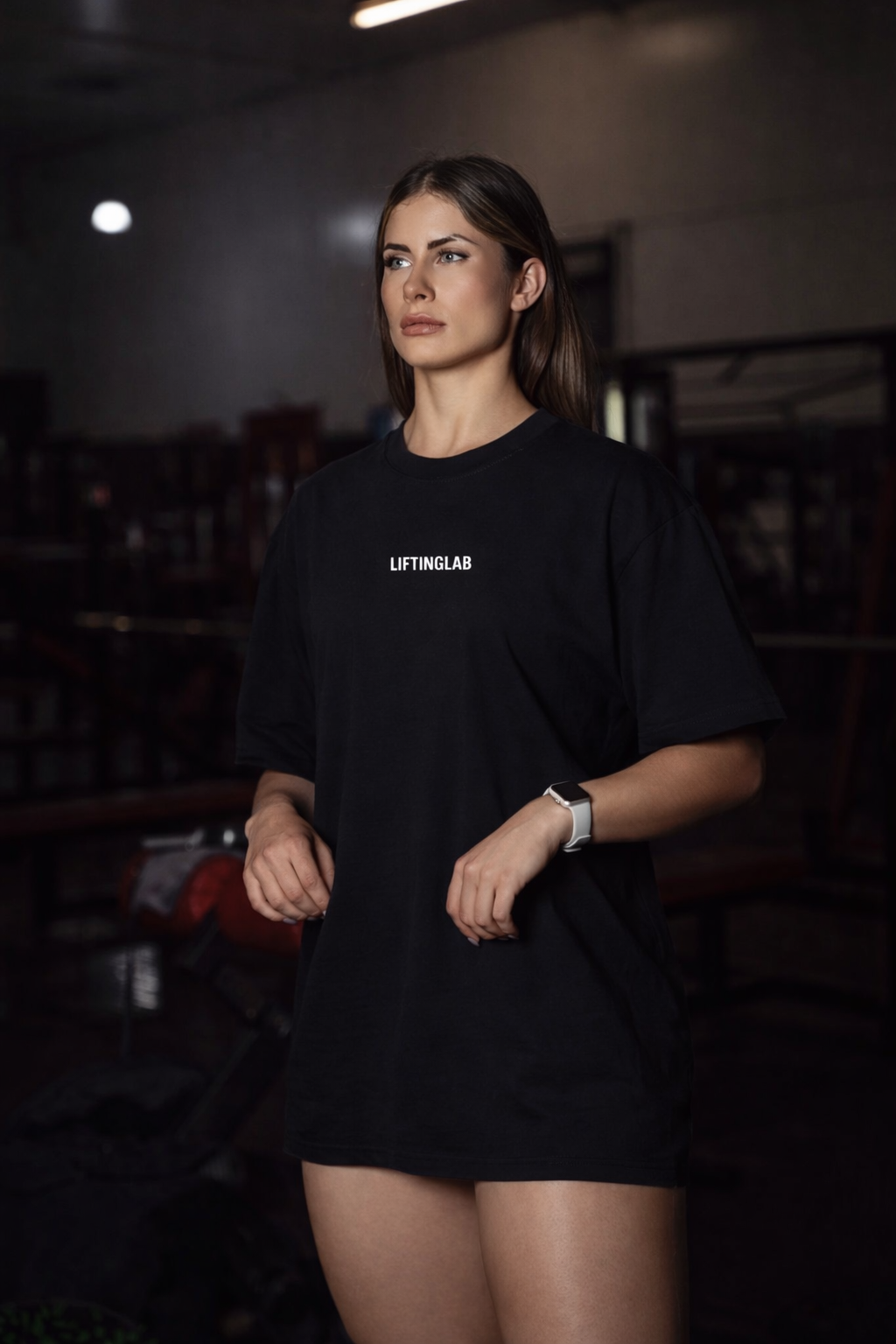 LiftingLab Uniform Tee — Black