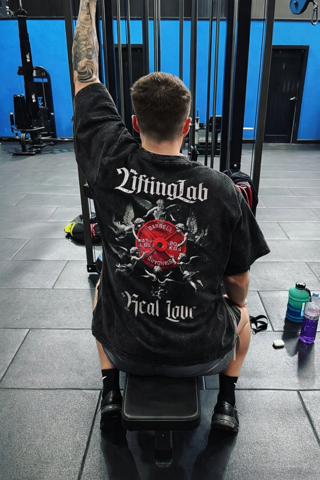 REAL LOVE GRAPHIC OVERSIZE TEE