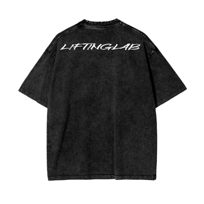 LiftingLab Oversize Snow Washed T-Shirt (Unisex)